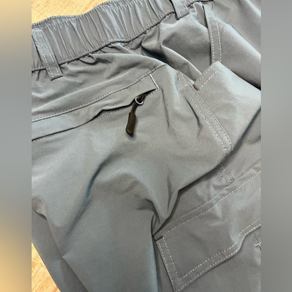 Blue Cargo Capris - Picture 8 of 15